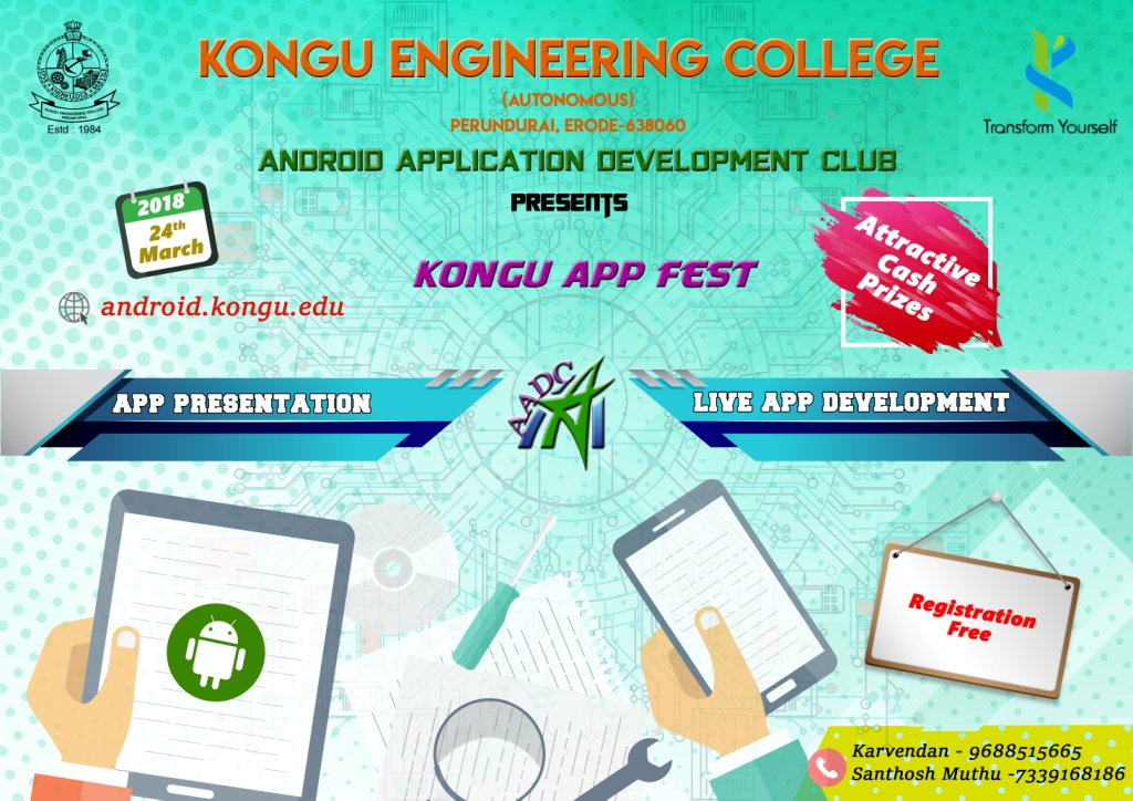 Kongu App Fest 2018